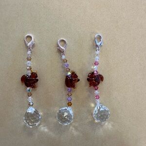 Handmade Squirrel Keychains